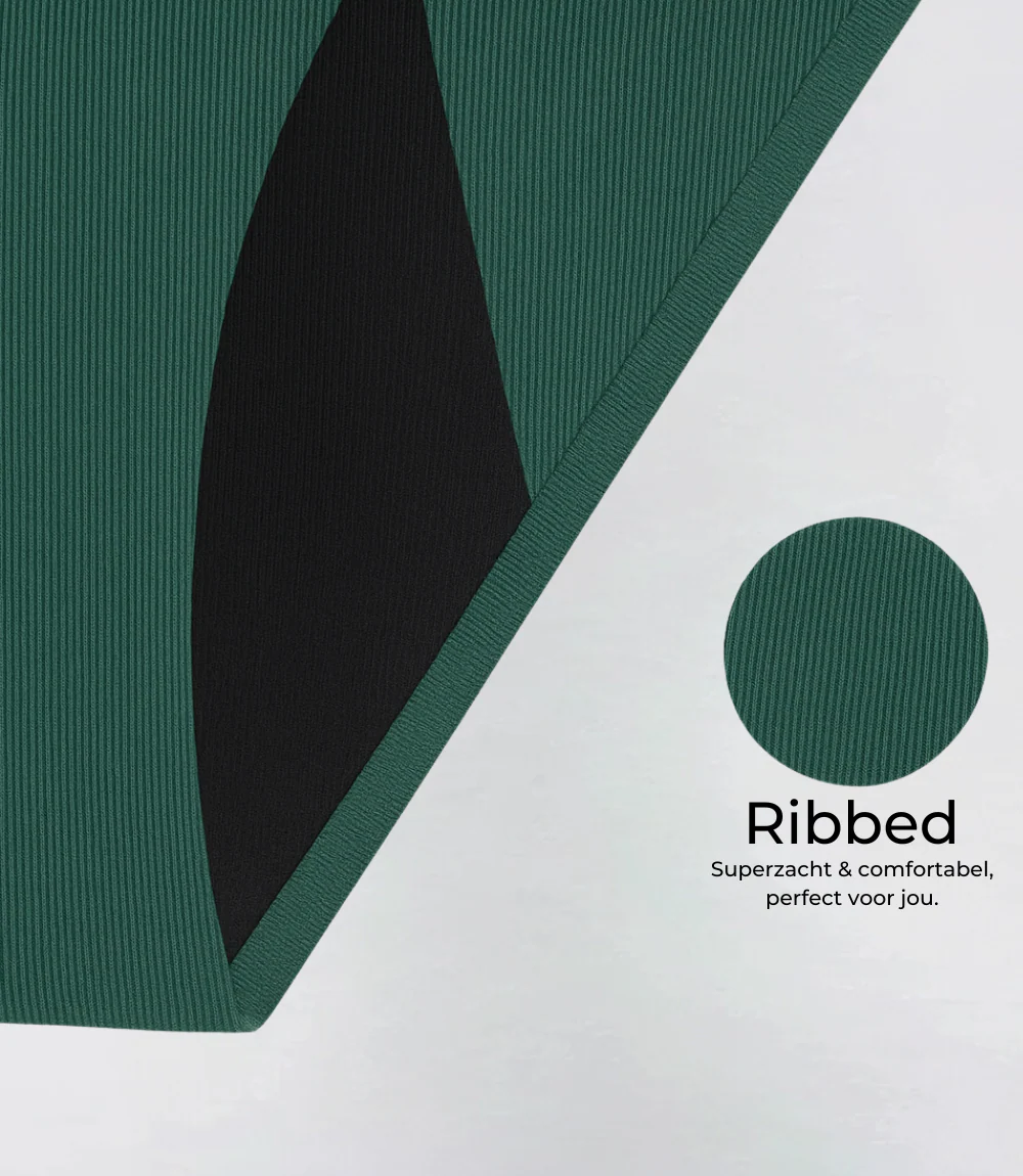 High Waisted - Ribbed - 100% Lekvrij - Image 4
