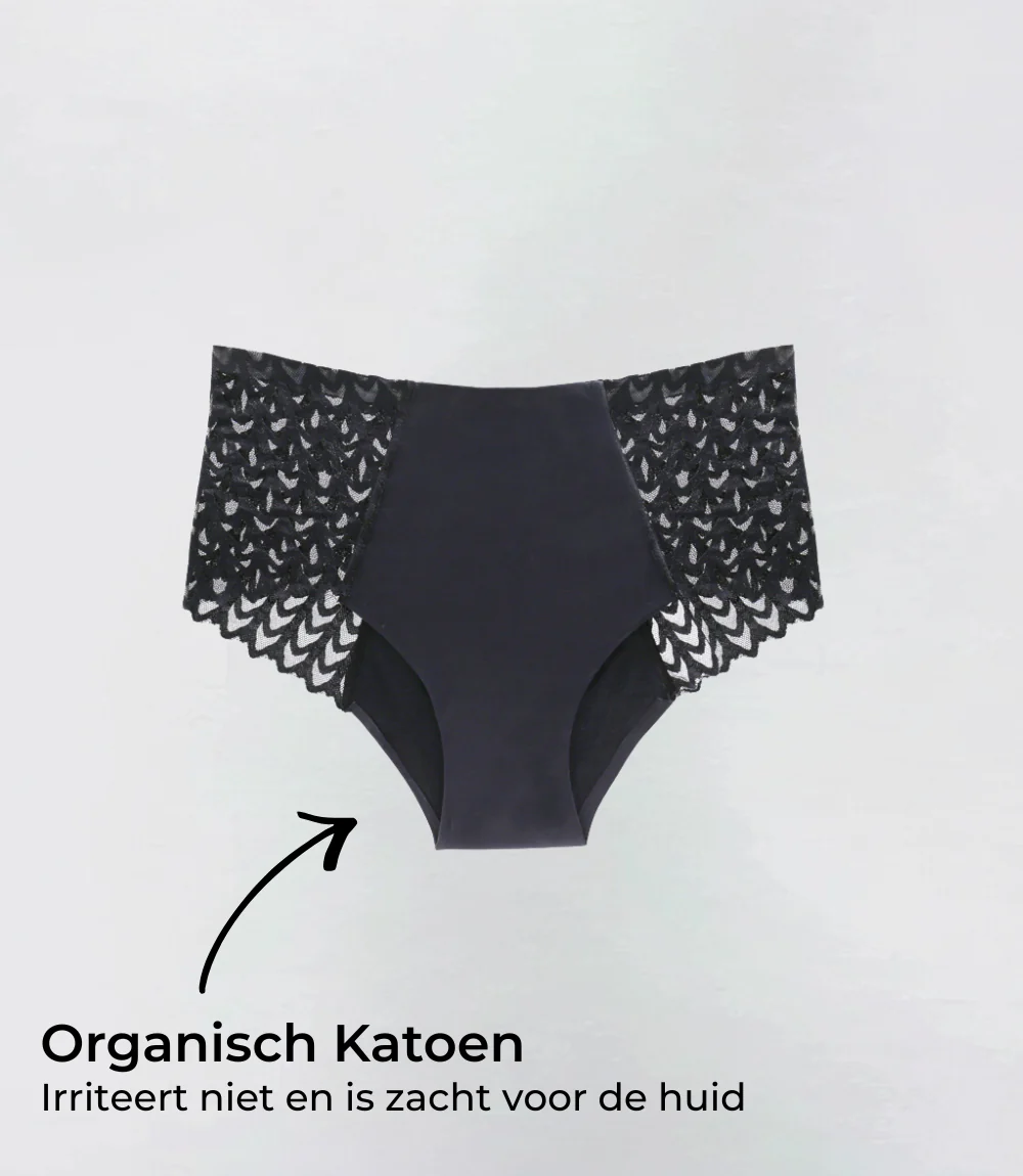 Incontinentie Hiphugger - Organisch katoen - 100% Lekvrij - Image 4
